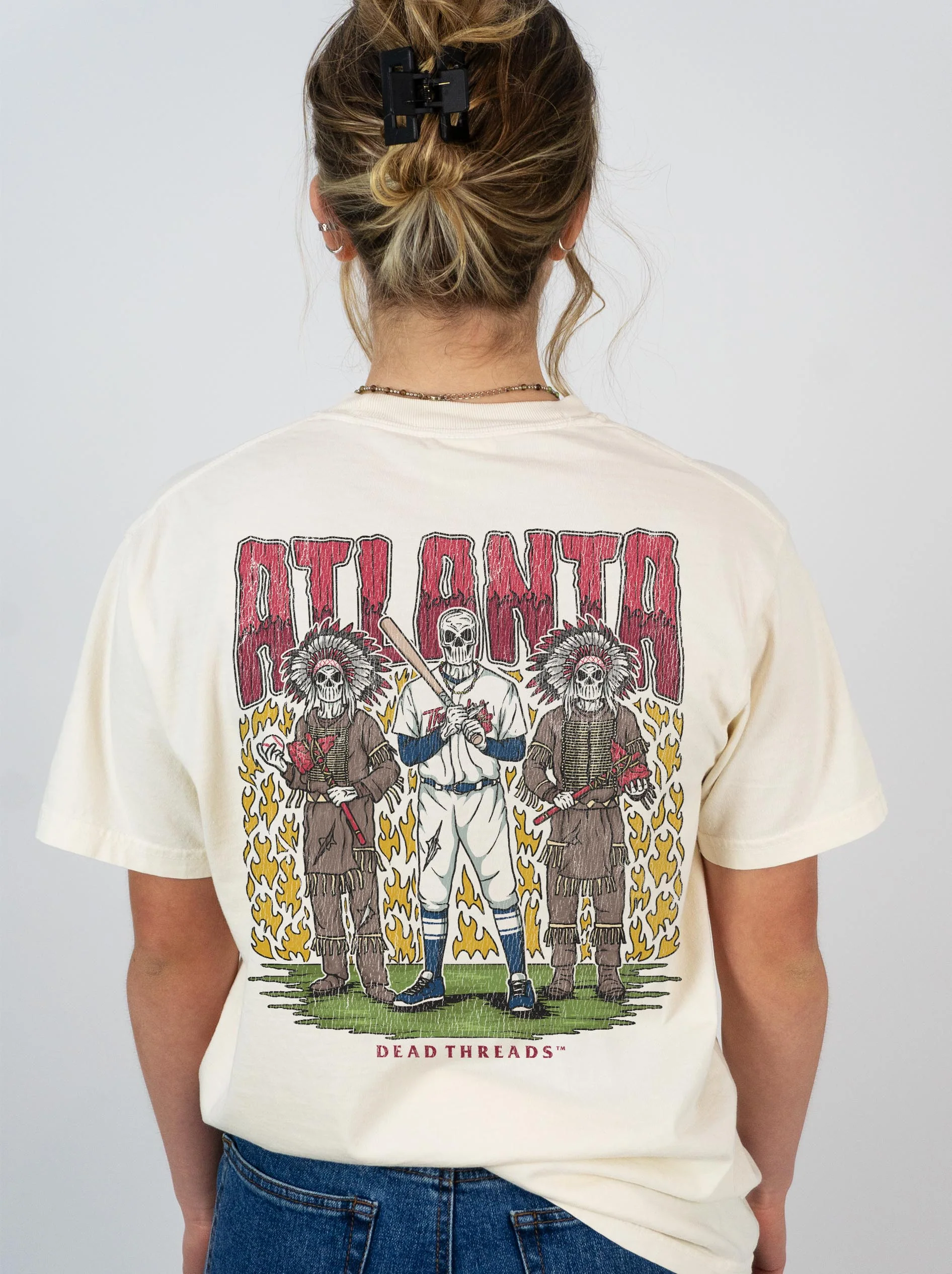 ATLANTA BASEBALL - “DT ESSENTIAL" PREMIUM T-SHIRT - Image 3