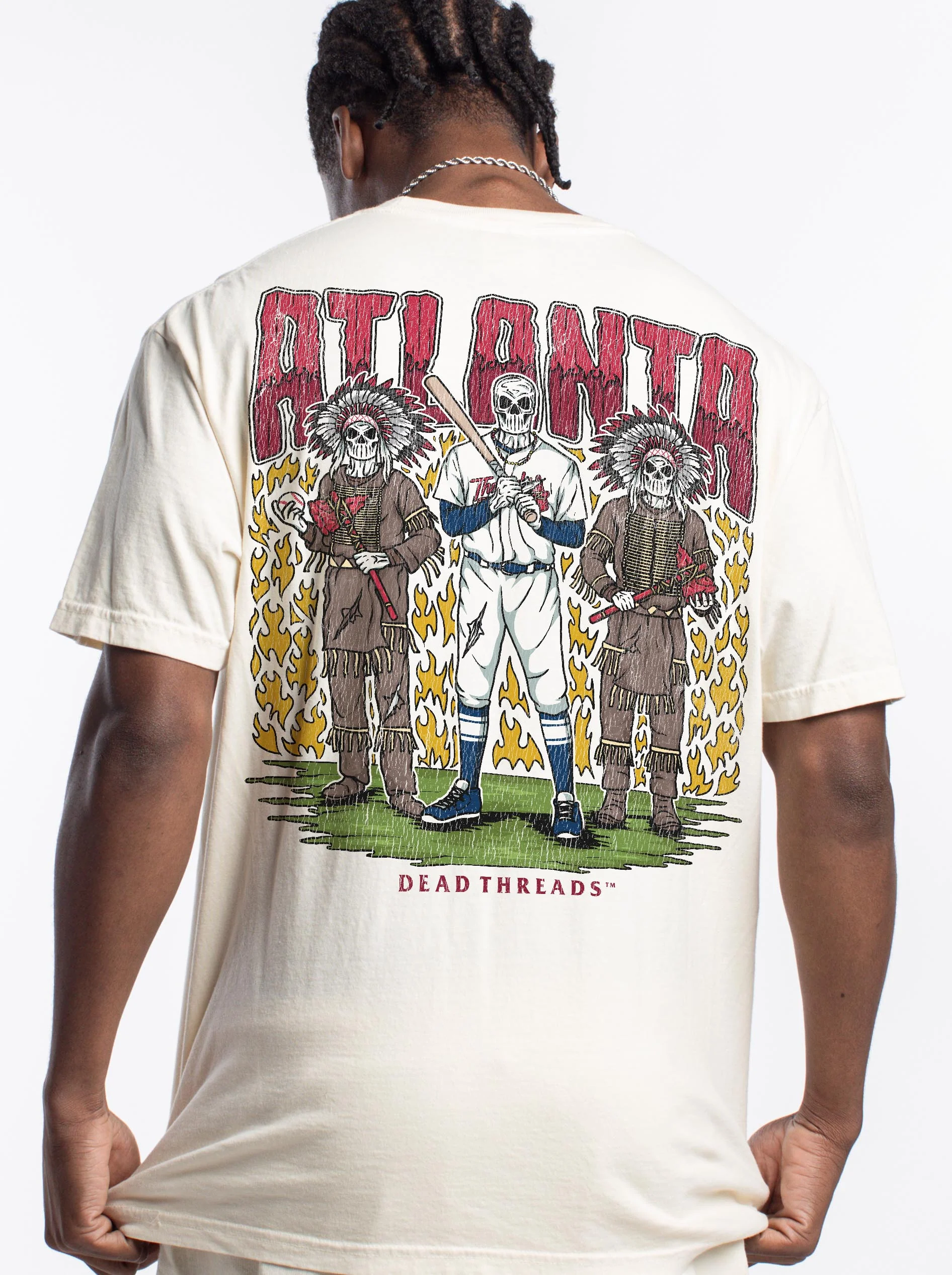 ATLANTA BASEBALL - “DT ESSENTIAL" PREMIUM T-SHIRT - Image 4