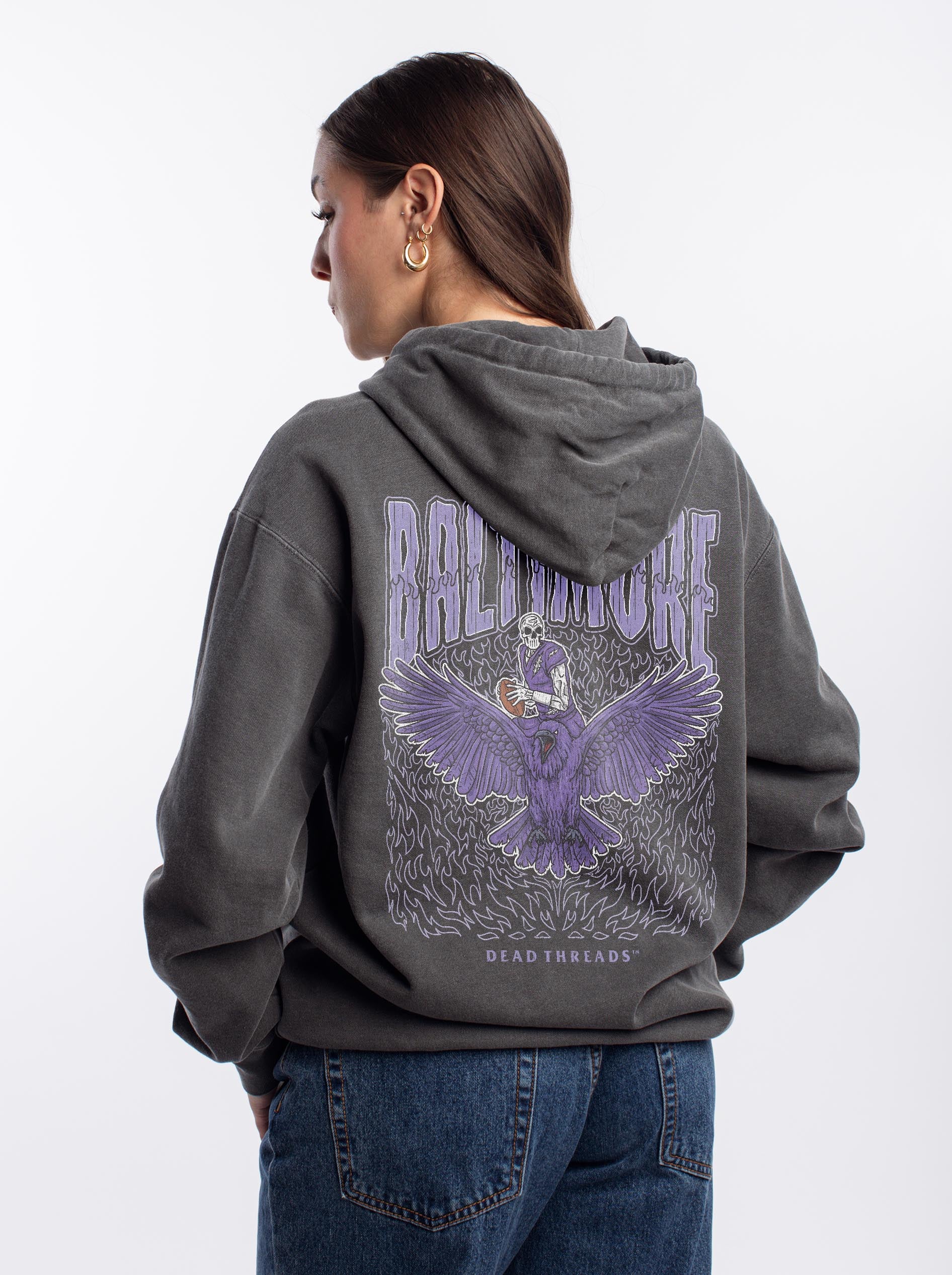 BALTIMORE FOOTBALL v1 - HOODIE - Image 5