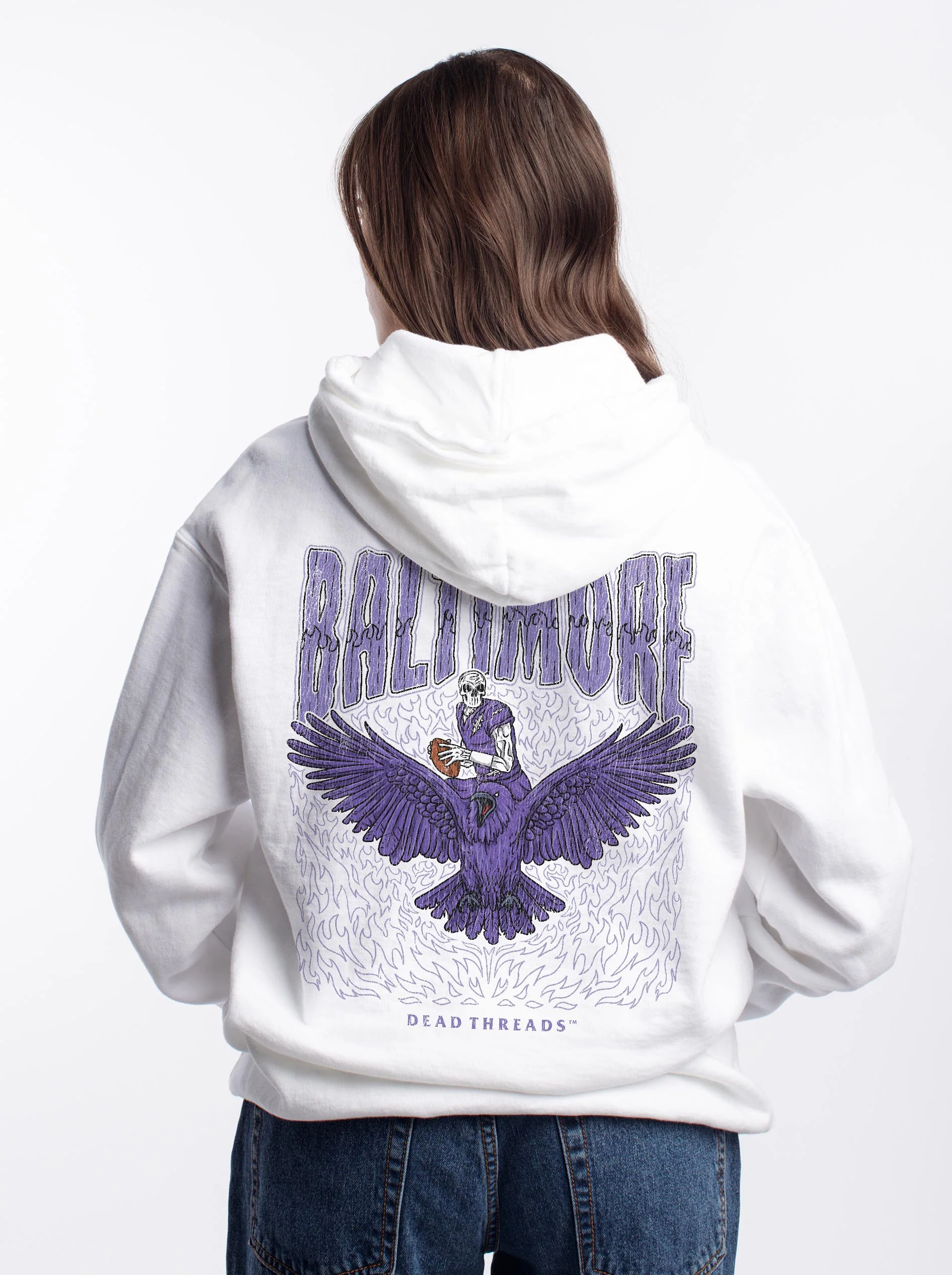 BALTIMORE FOOTBALL v1 - HOODIE - Image 8