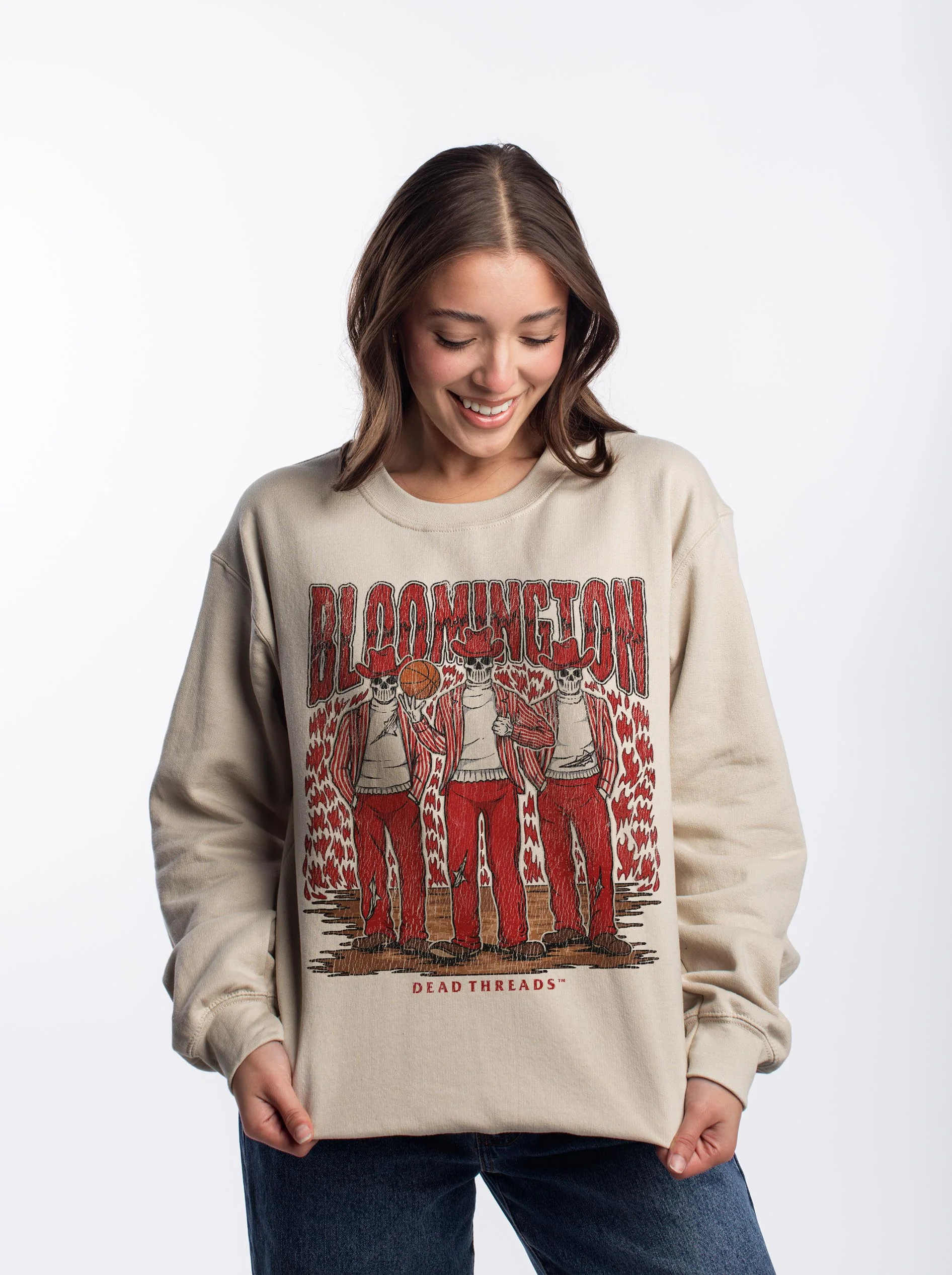 BLOOMINGTON BASKETBALL CREWNECK SWEATSHIRT - Image 6