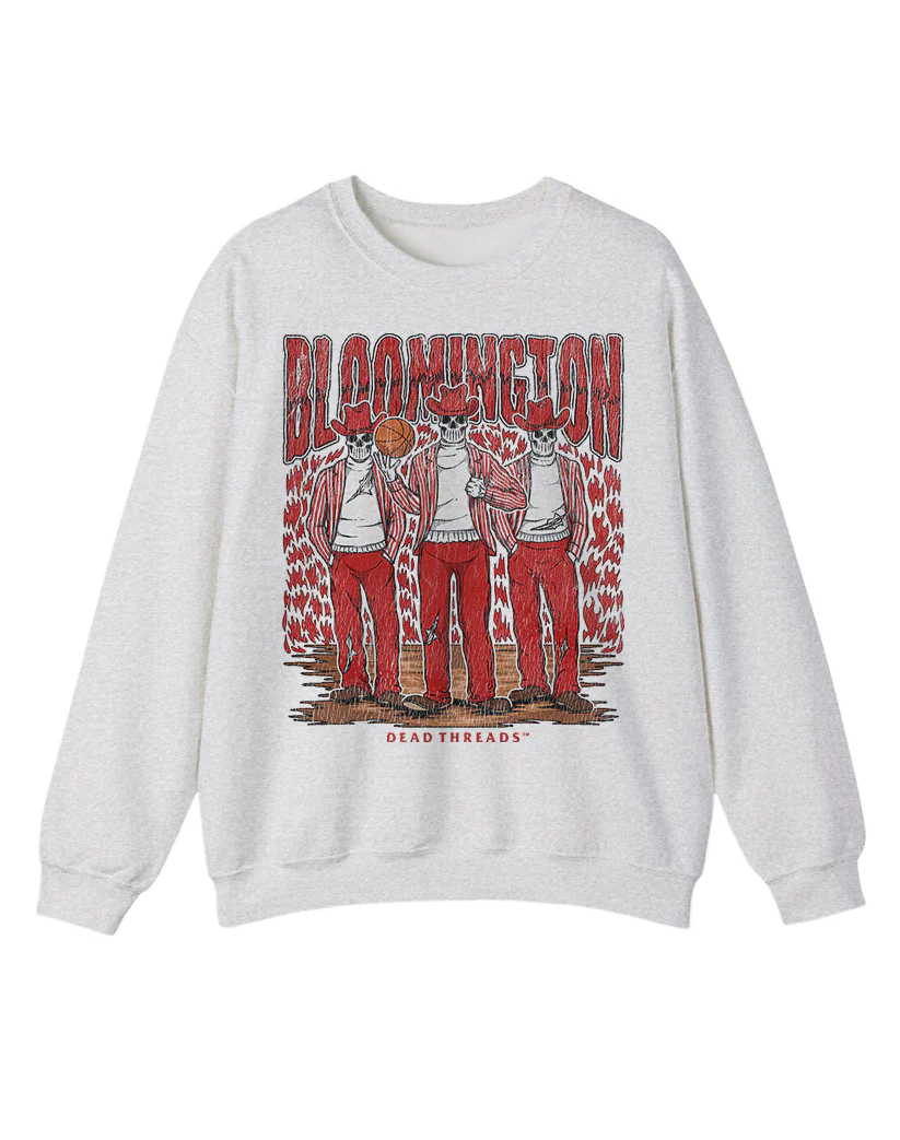 BLOOMINGTON BASKETBALL CREWNECK SWEATSHIRT - Image 7