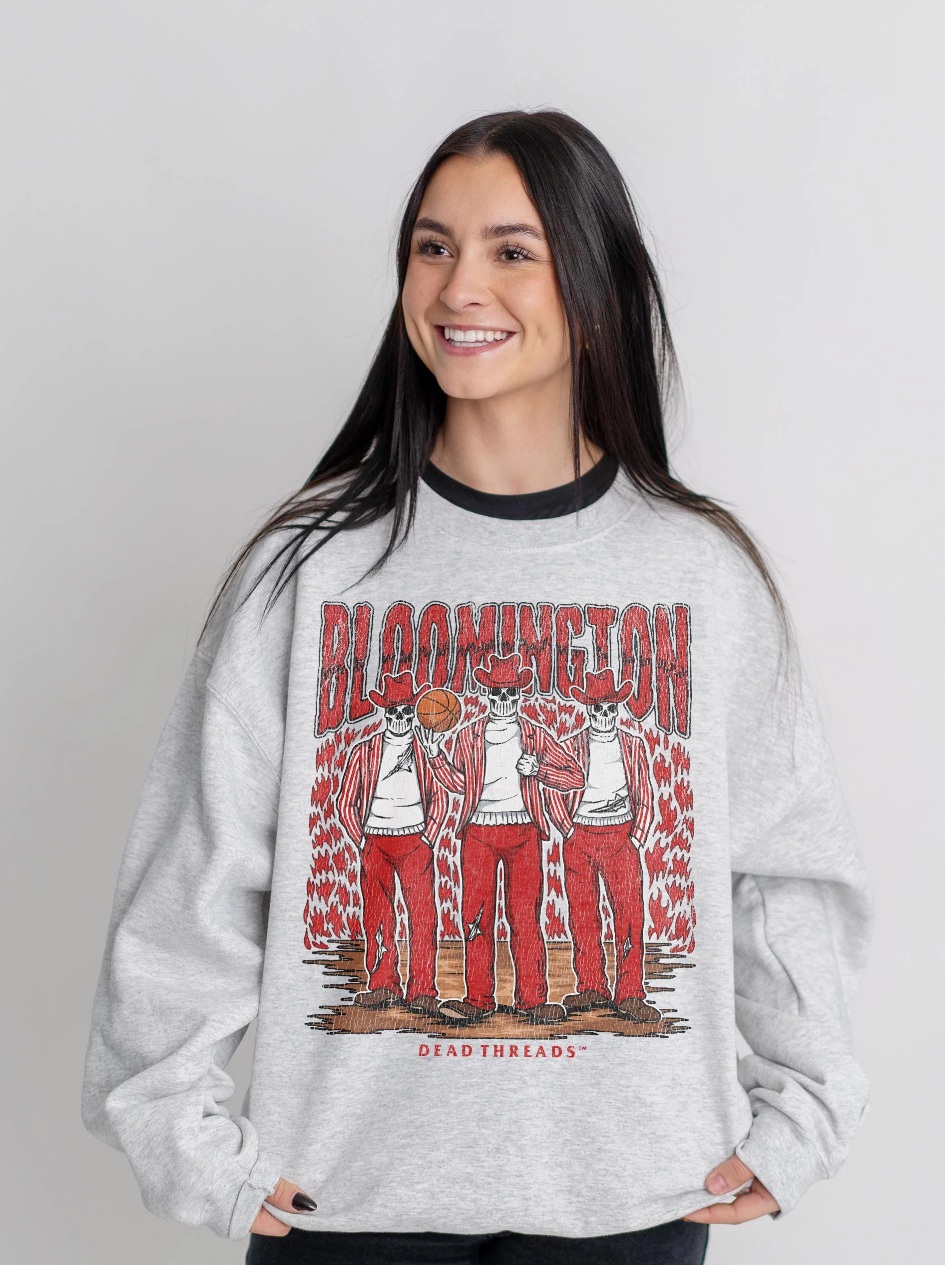 BLOOMINGTON BASKETBALL CREWNECK SWEATSHIRT - Image 8