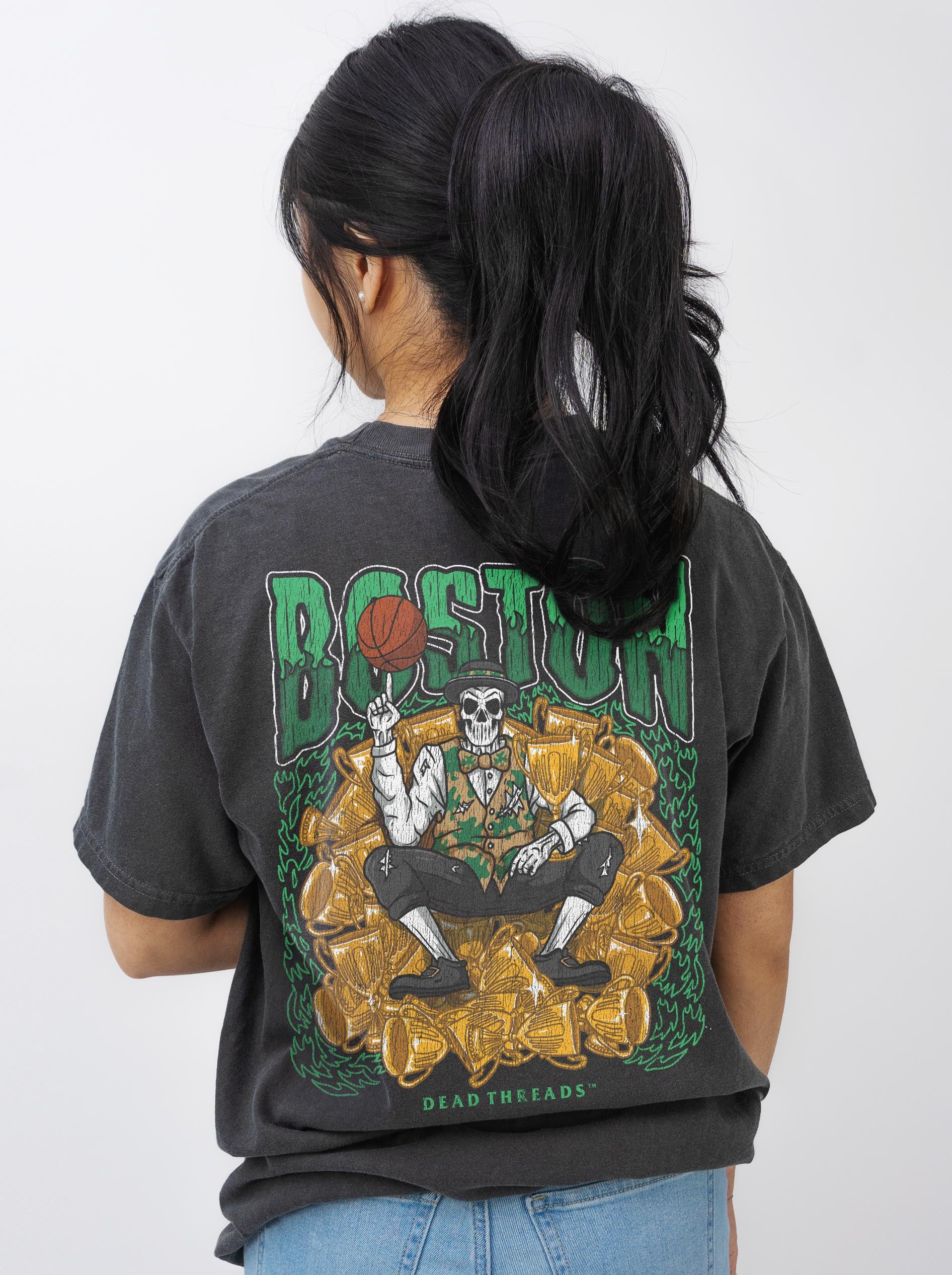 BOSTON BASKETBALL - “DT ESSENTIAL" PREMIUM T-SHIRT - Image 4