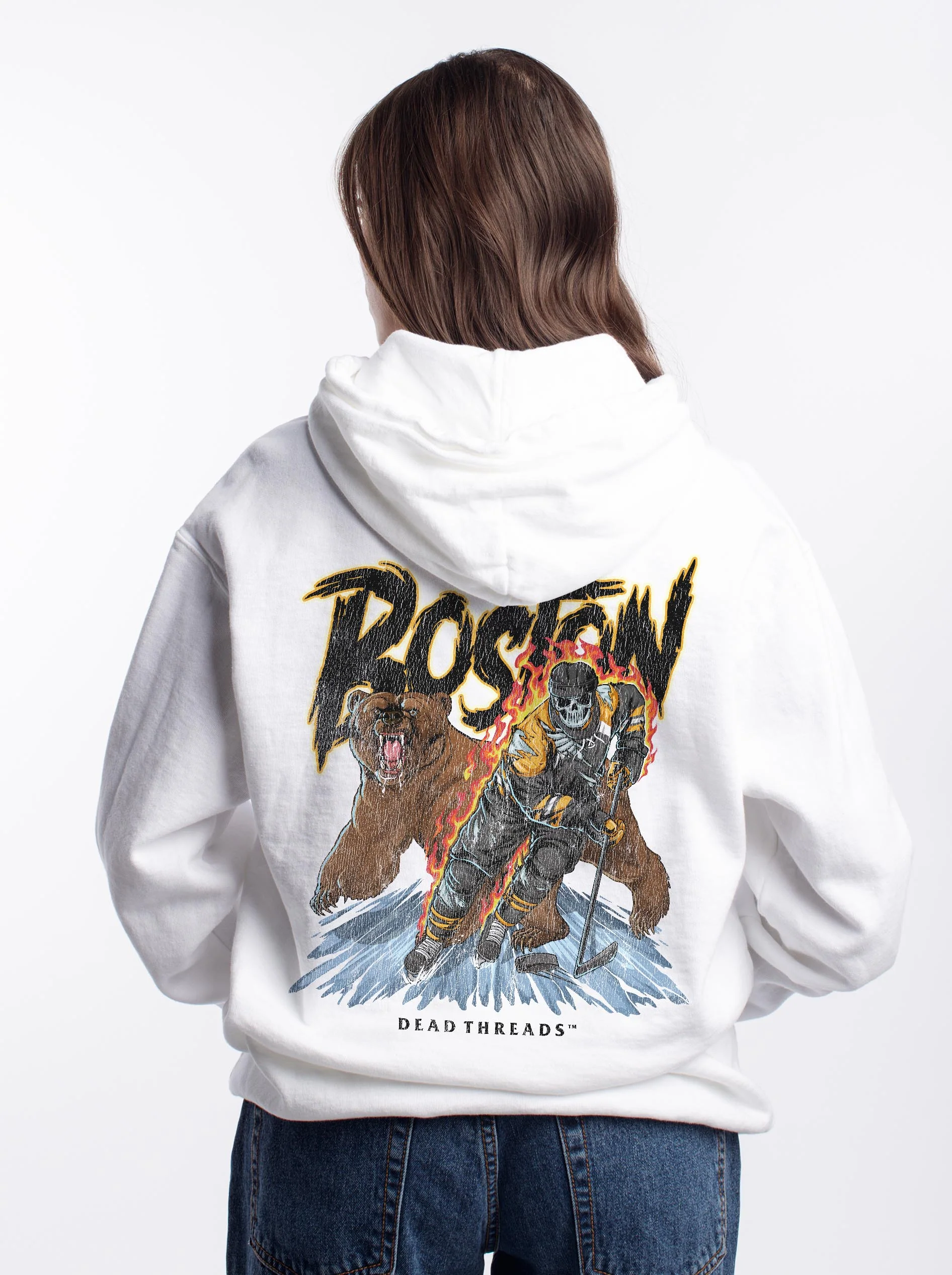 BOSTON HOCKEY - “DT ESSENTIAL" HOODIE - Image 8