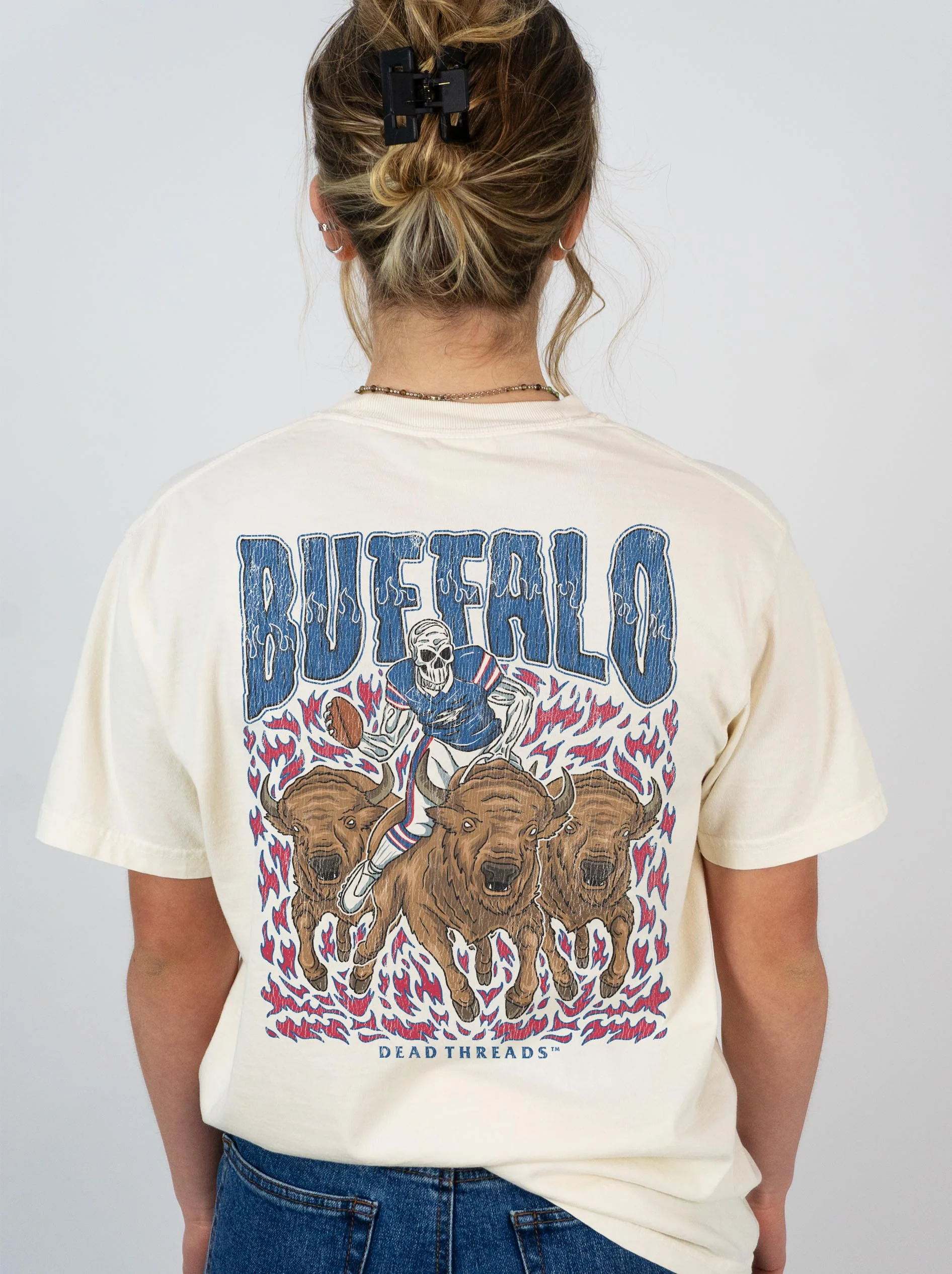 BUFFALO FOOTBALL v1 - “DT ESSENTIAL" PREMIUM T-SHIRT - Image 11