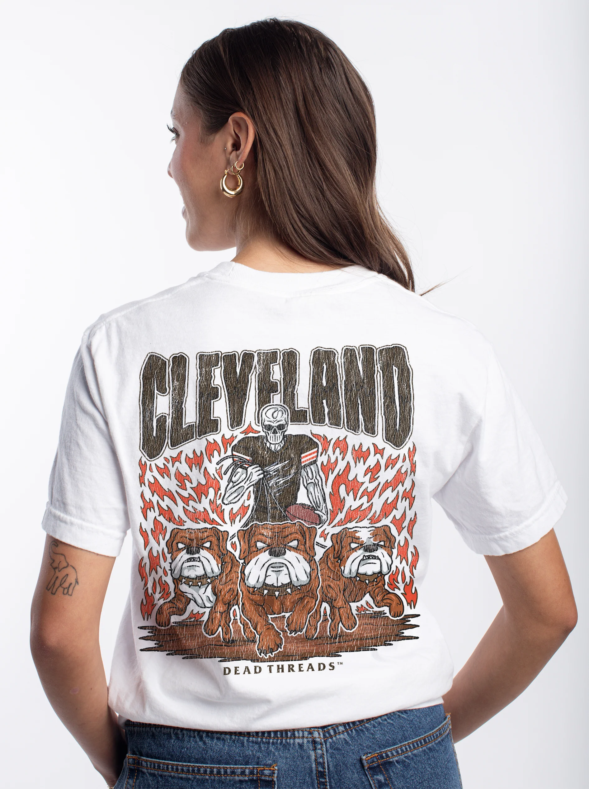 CLEVELAND FOOTBALL - “DT ESSENTIAL" PREMIUM T-SHIRT - Image 9