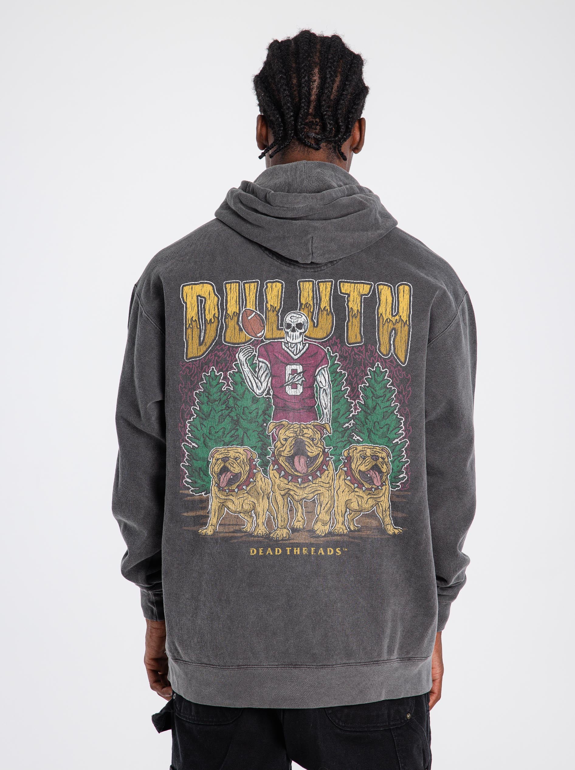 DULUTH FOOTBALL #0 - HOODIE - Image 3
