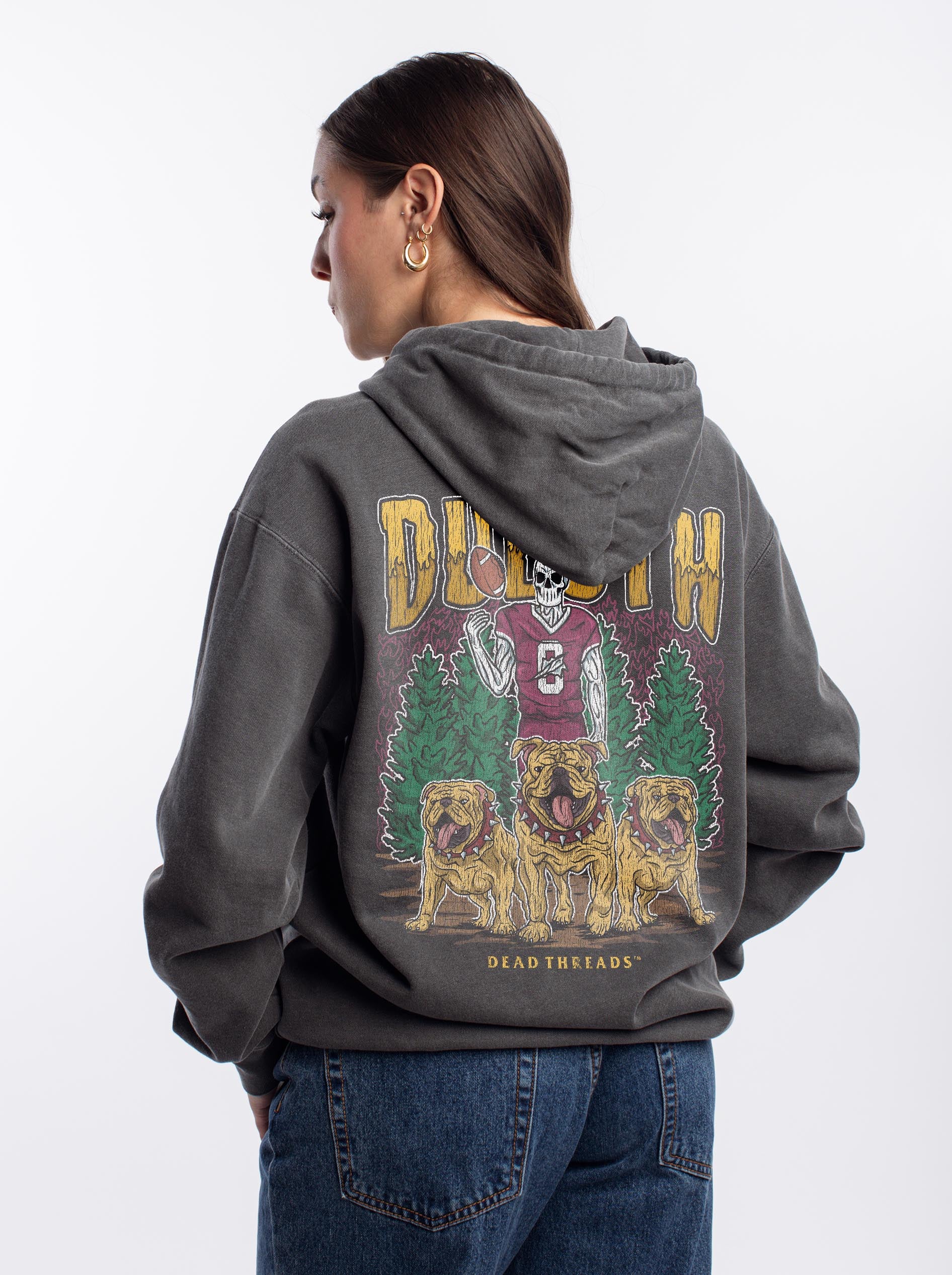 DULUTH FOOTBALL #0 - HOODIE - Image 5