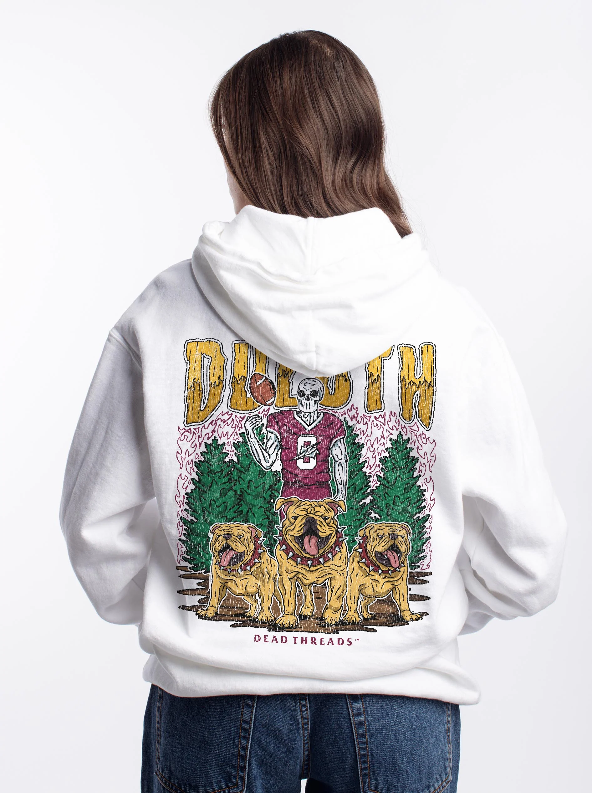 DULUTH FOOTBALL #0 - HOODIE - Image 8