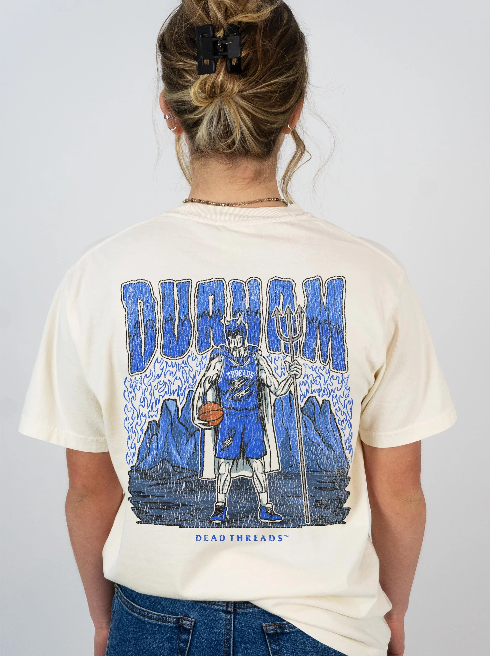 DURHAM BASKETBALL - “DT ESSENTIAL" PREMIUM T-SHIRT - Image 12