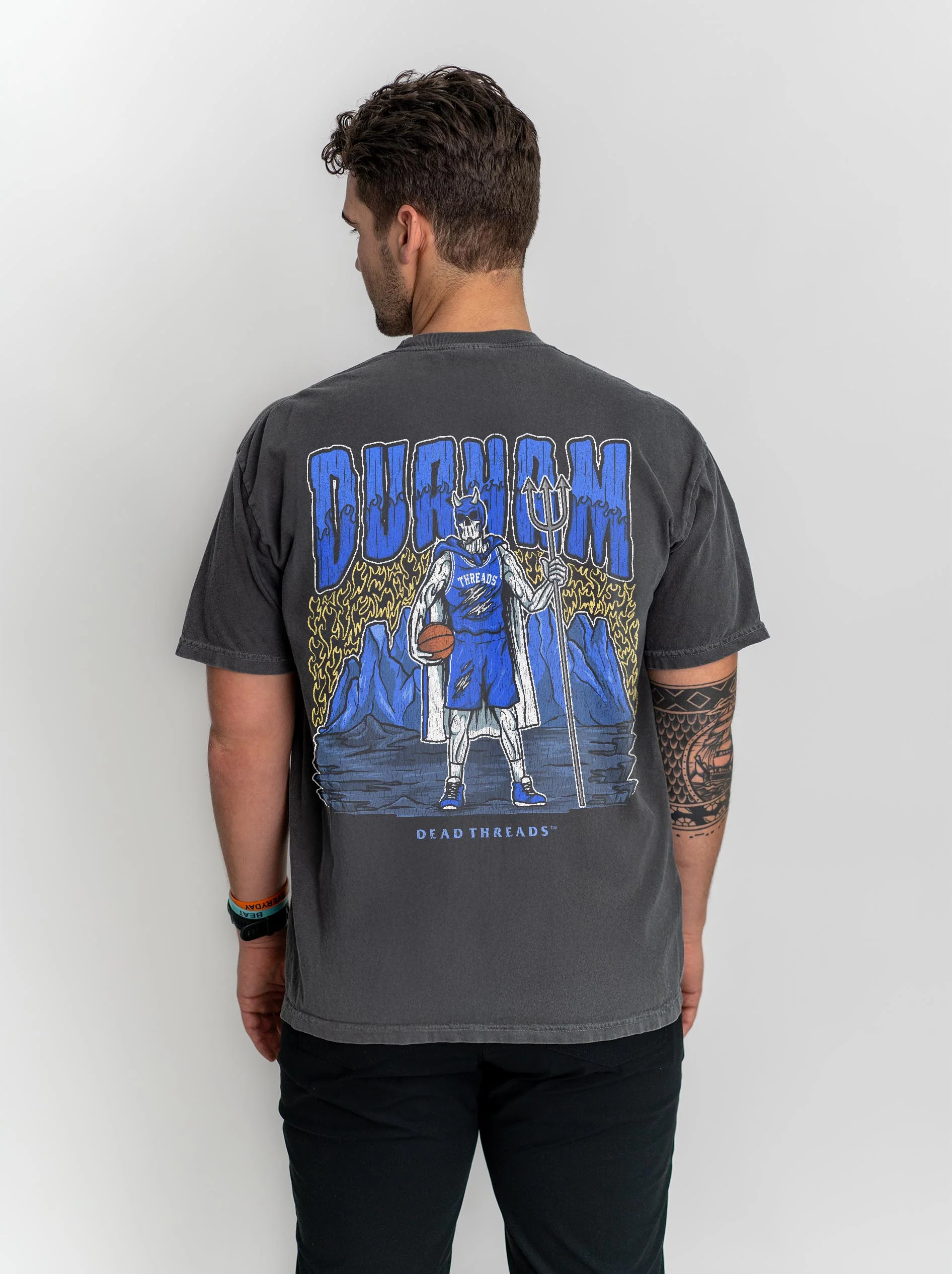 DURHAM BASKETBALL - “DT ESSENTIAL" PREMIUM T-SHIRT - Image 6
