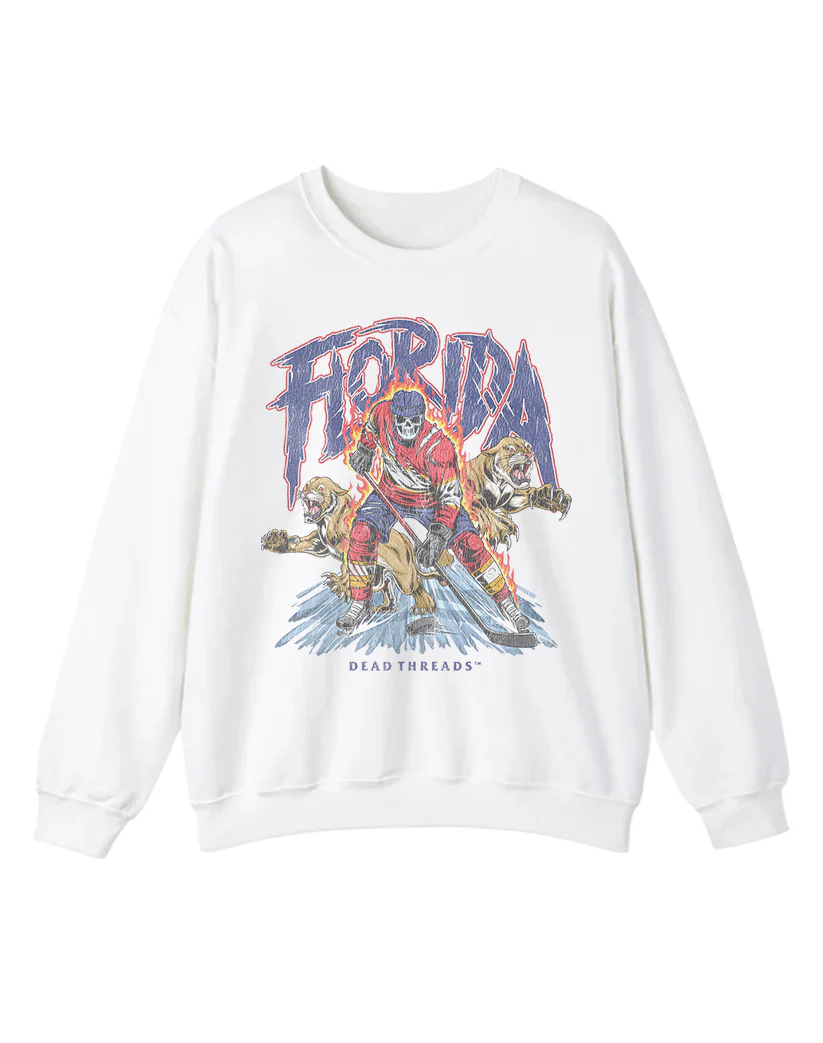 FLORIDA HOCKEY CREWNECK SWEATSHIRT - Image 4