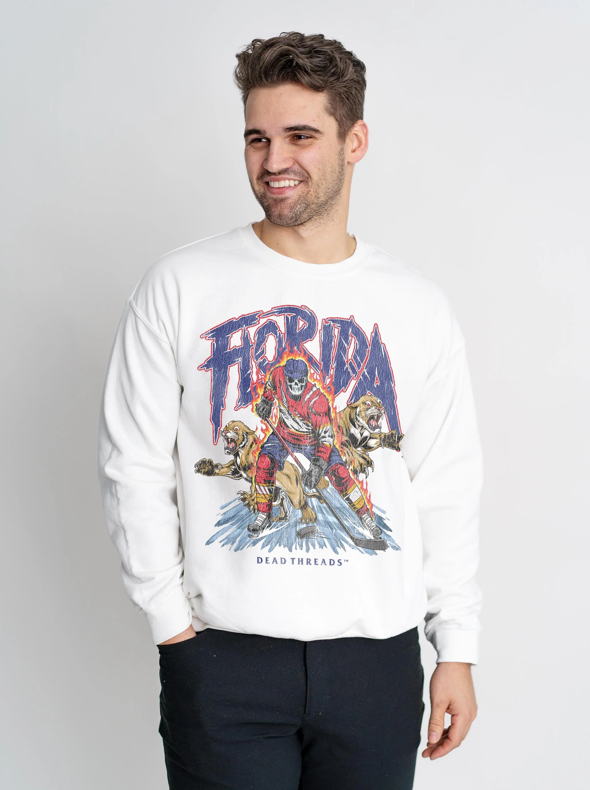 FLORIDA HOCKEY CREWNECK SWEATSHIRT - Image 5