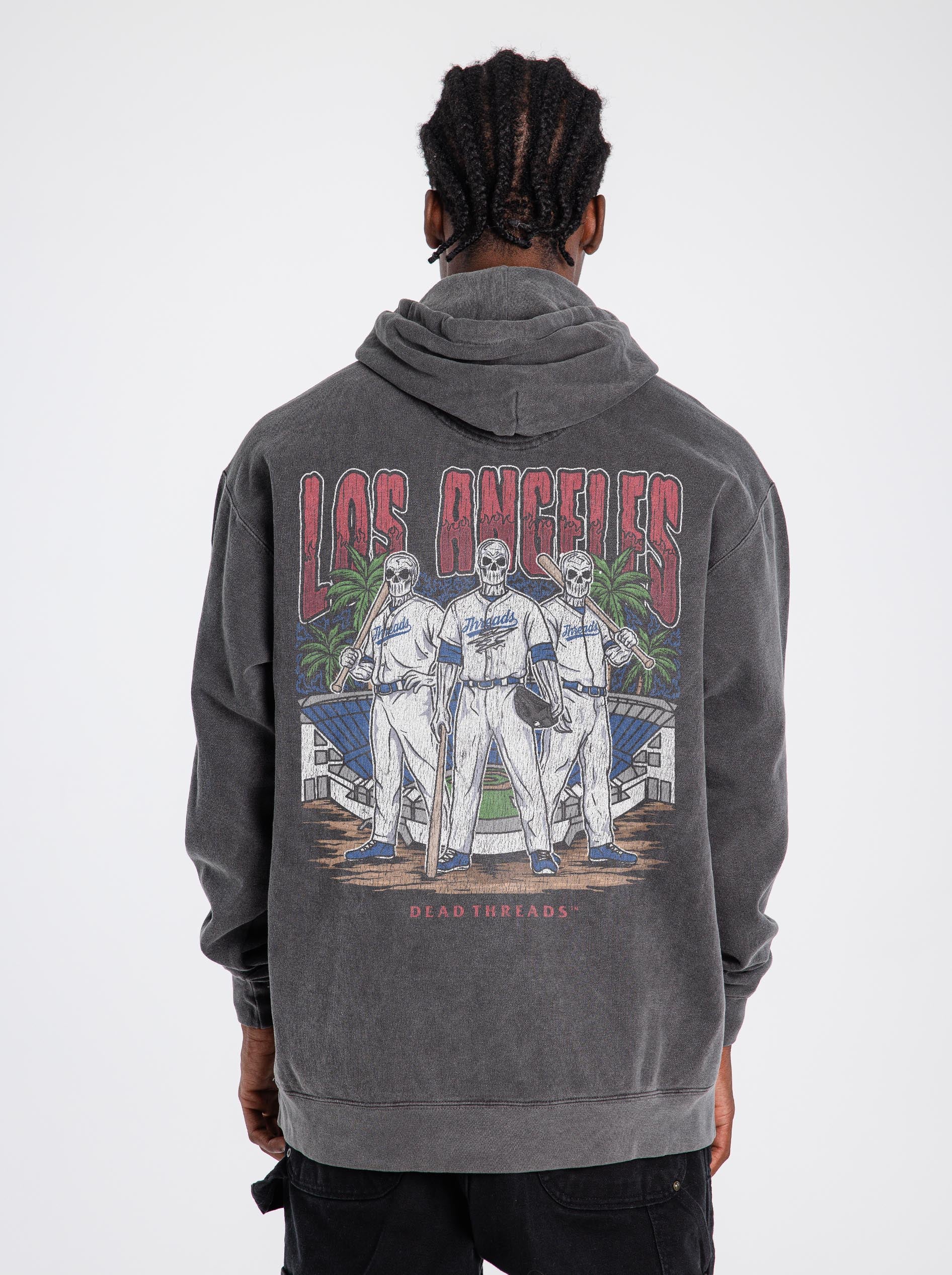 LOS ANGELES "BLUE" BASEBALL - HOODIE - Image 6