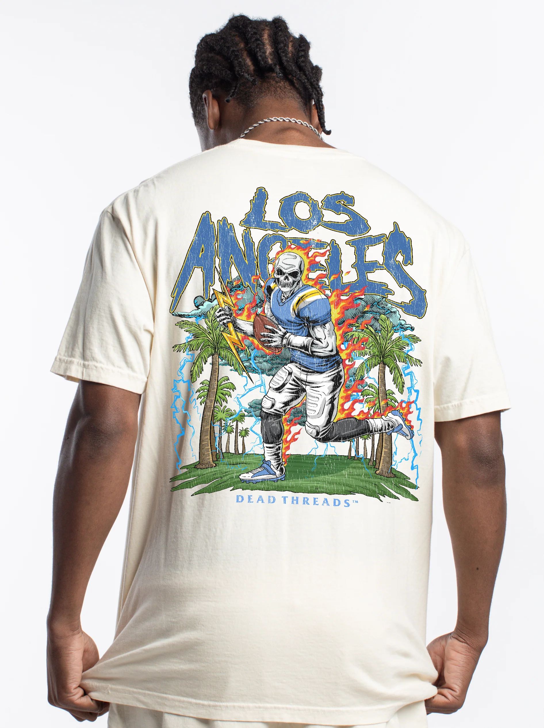 LOS ANGELES FOOTBALL - “DT ESSENTIAL" PREMIUM T-SHIRT - Image 13