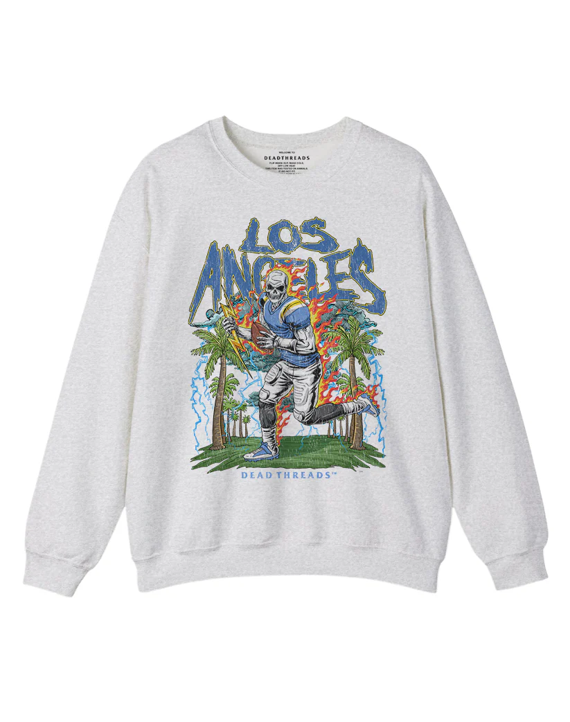 LOS ANGELES FOOTBALL CREWNECK SWEATSHIRT - Image 7