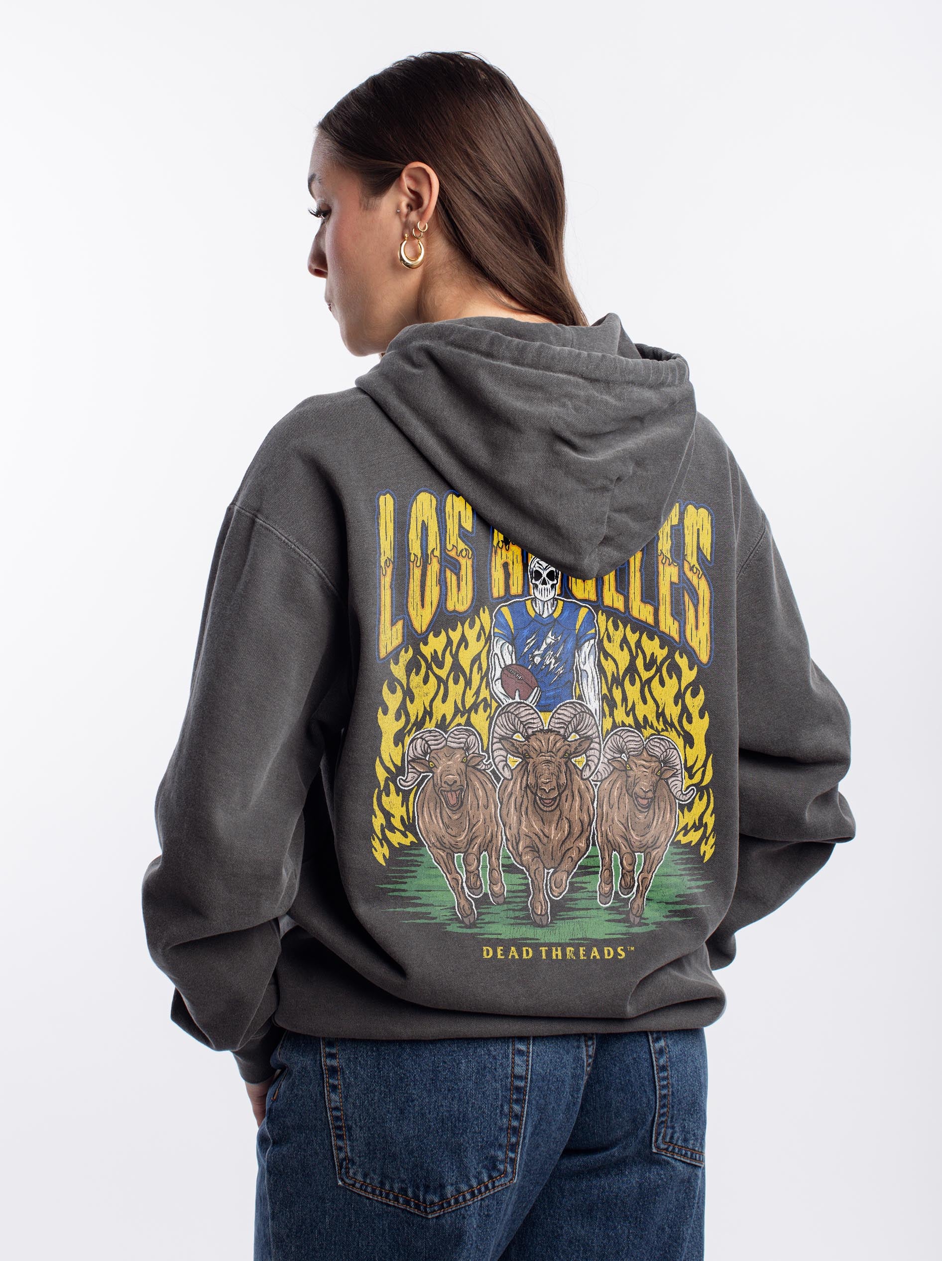 LOS ANGELES FOOTBALL - HOODIE - Image 5