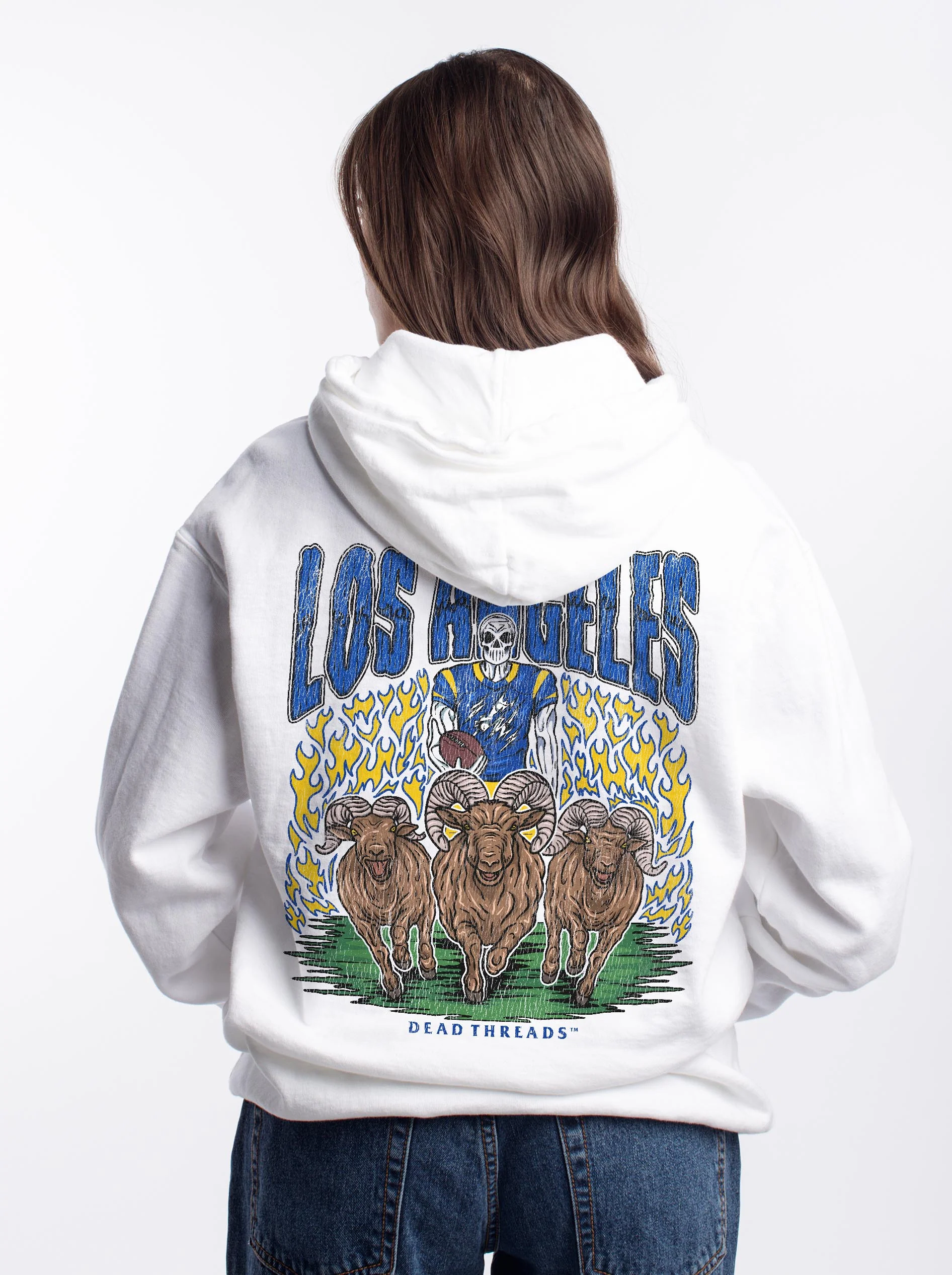 LOS ANGELES FOOTBALL - HOODIE - Image 8