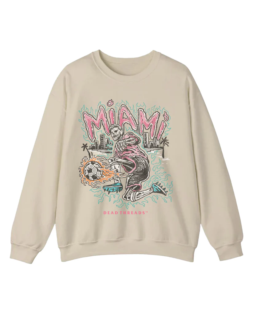MIAMI FUTBOL CREWNECK SWEATSHIRT - Image 5