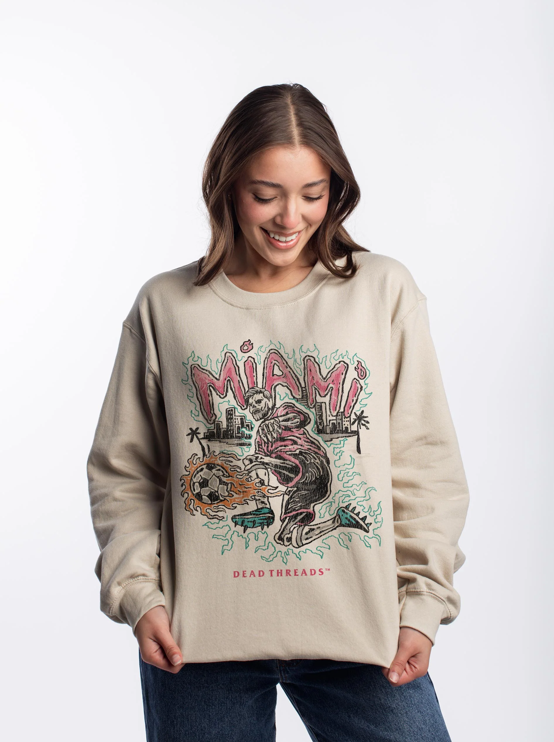 MIAMI FUTBOL CREWNECK SWEATSHIRT - Image 6