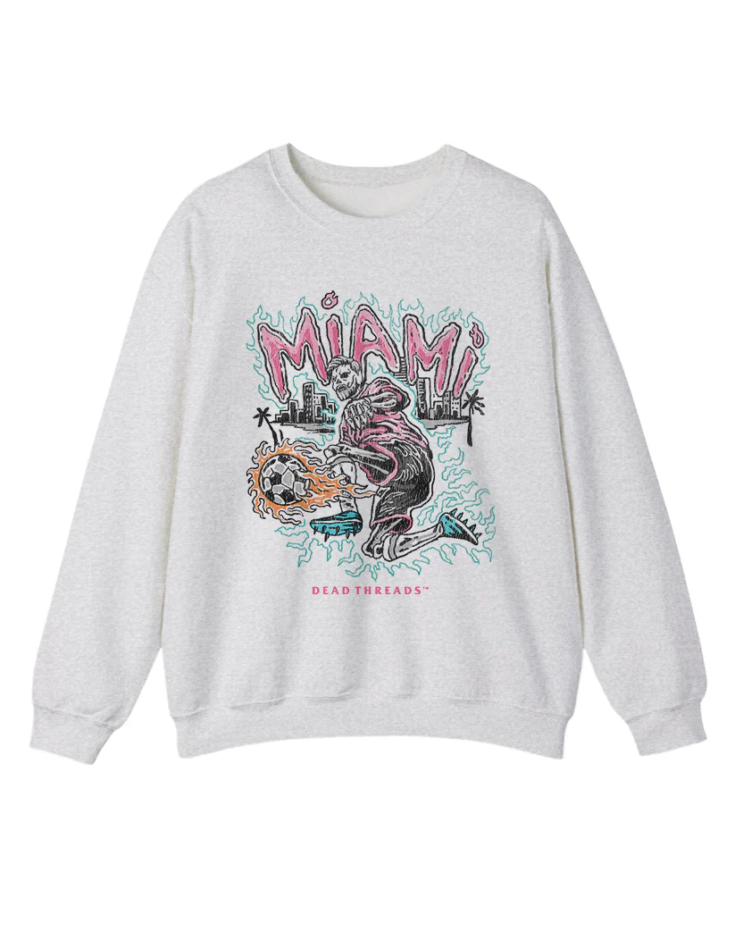 MIAMI FUTBOL CREWNECK SWEATSHIRT - Image 7