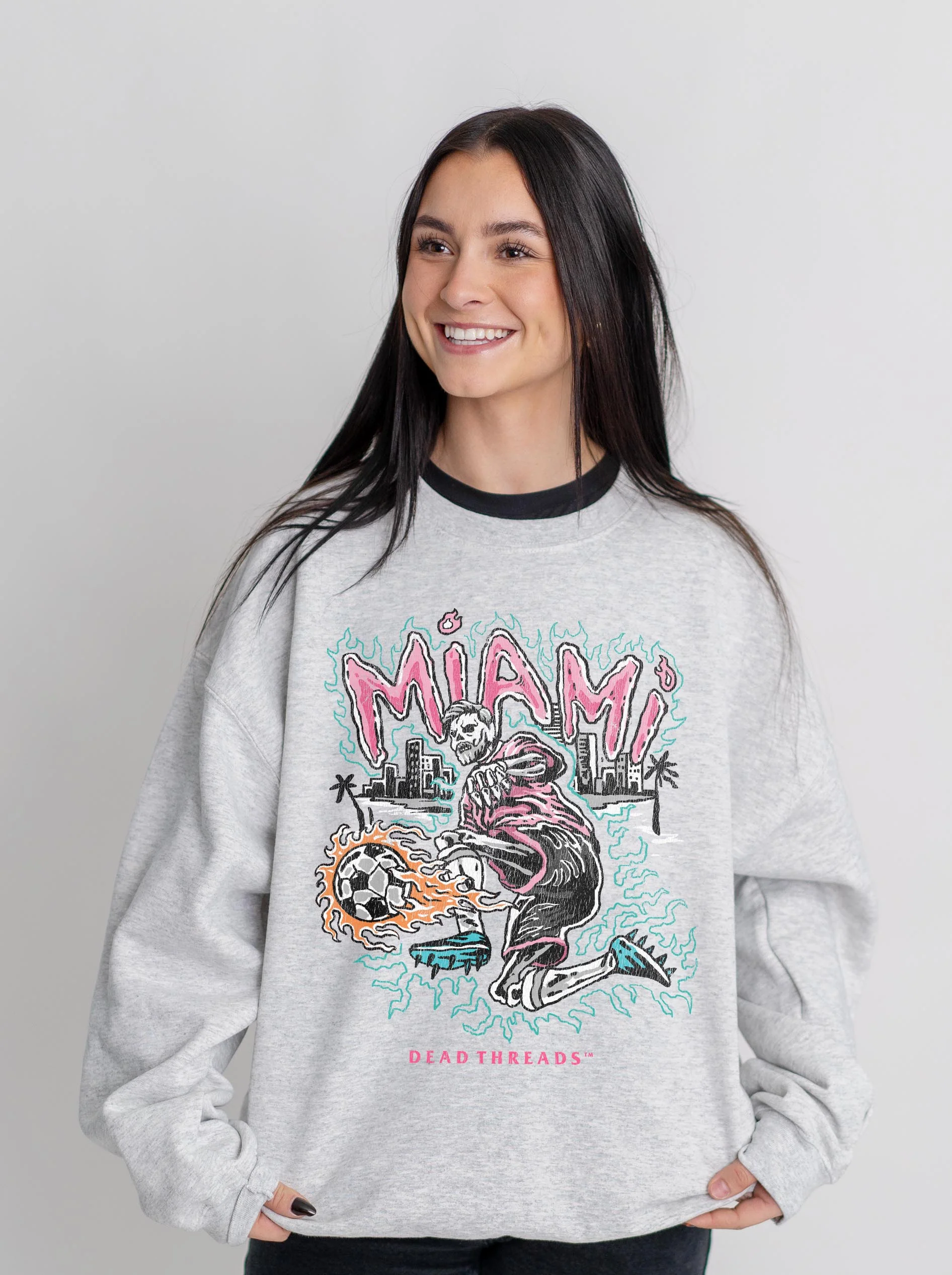 MIAMI FUTBOL CREWNECK SWEATSHIRT - Image 8