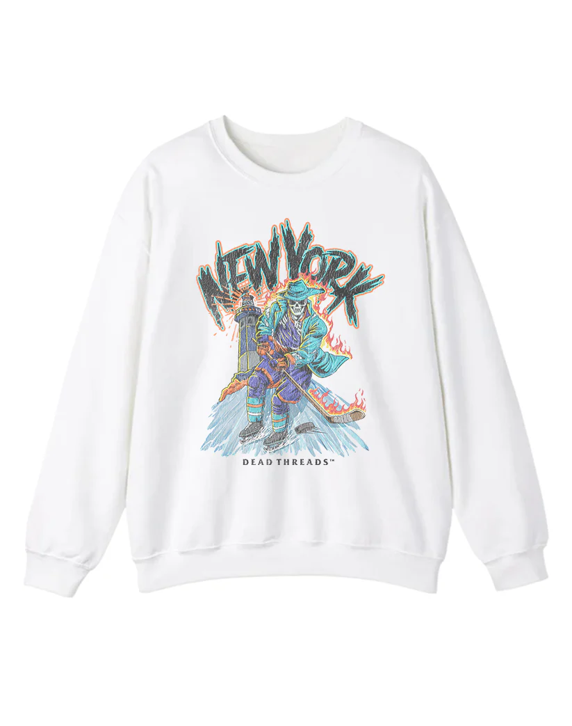 NEW YORK HOCKEY "THE ISLANDER" CREWNECK SWEATSHIRT - Image 3