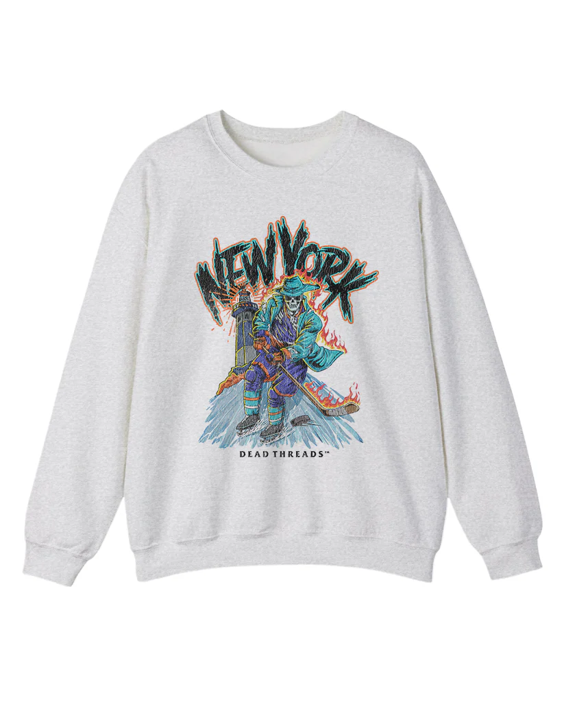 NEW YORK HOCKEY "THE ISLANDER" CREWNECK SWEATSHIRT - Image 7