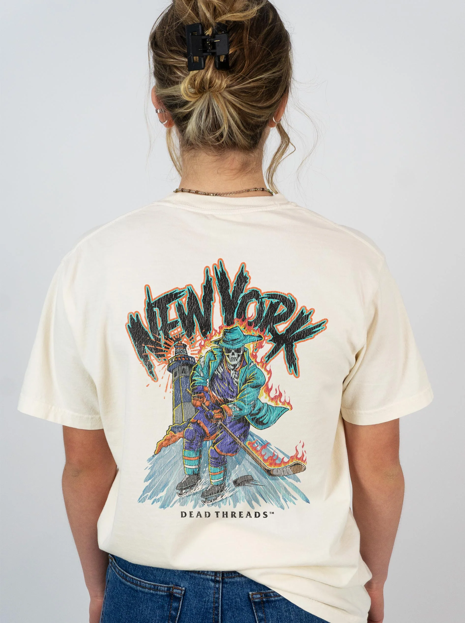 NEW YORK HOCKEY "THE ISLANDER" - “DT ESSENTIAL" PREMIUM T-SHIRT - Image 12