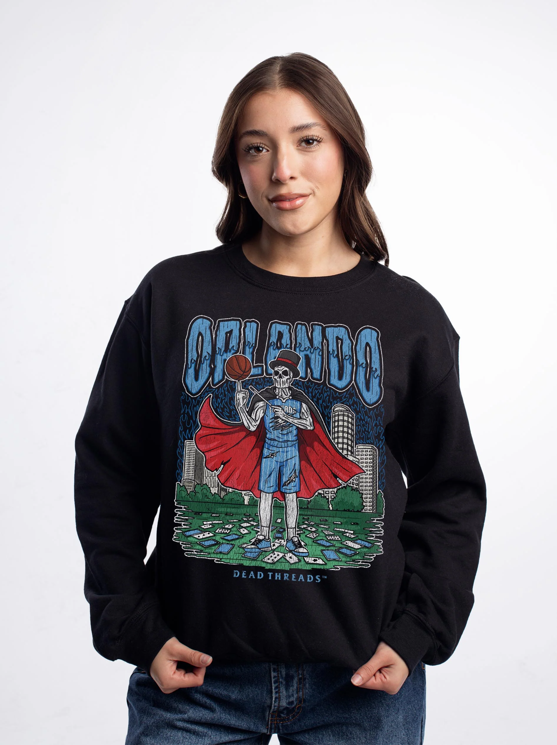 ORLANDO BASKETBALL CREWNECK SWEATSHIRT - Image 4
