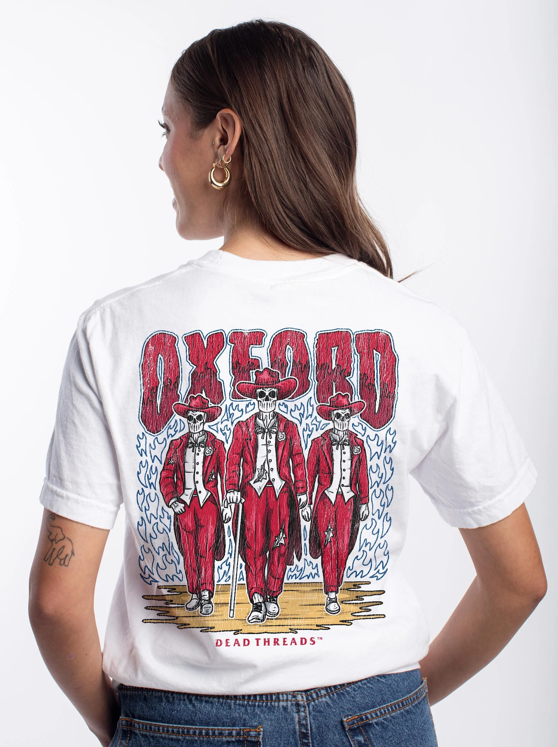 OXFORD - “3 SKULL” PREMIUM T-SHIRT - Image 13