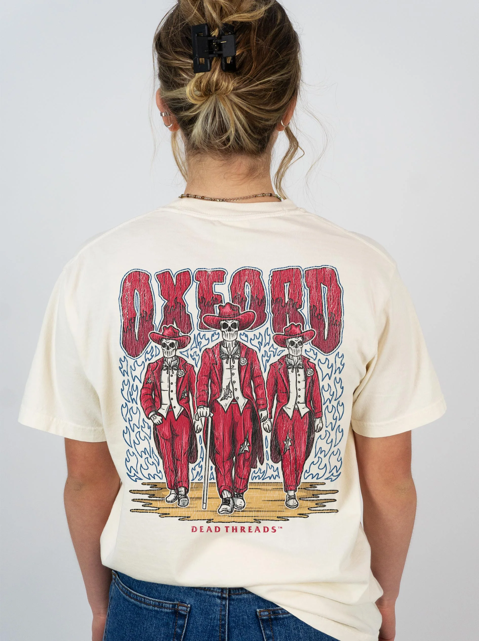 OXFORD - “3 SKULL” PREMIUM T-SHIRT - Image 3