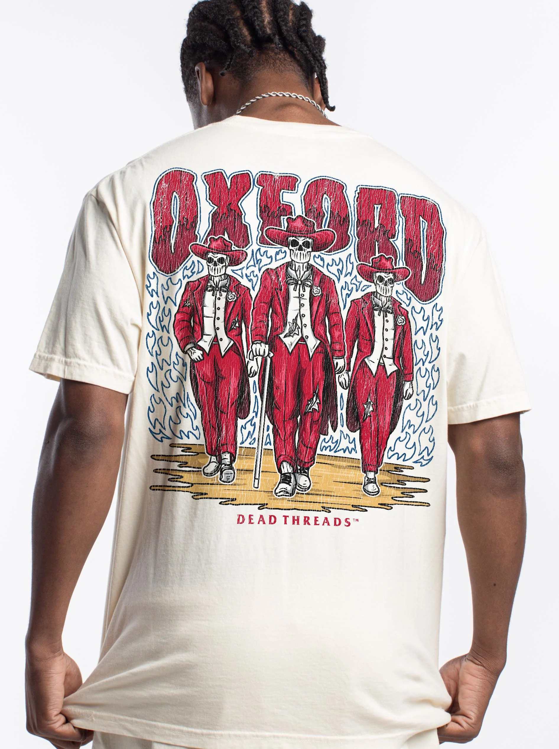 OXFORD - “3 SKULL” PREMIUM T-SHIRT - Image 4