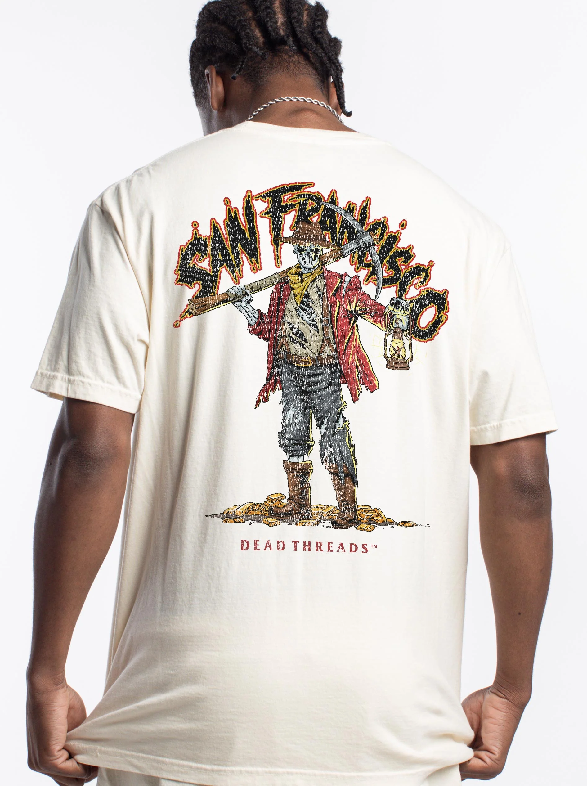 SAN FRANCISCO FOOTBALL v2 - “3 SKULL” PREMIUM T-SHIRT - Image 13