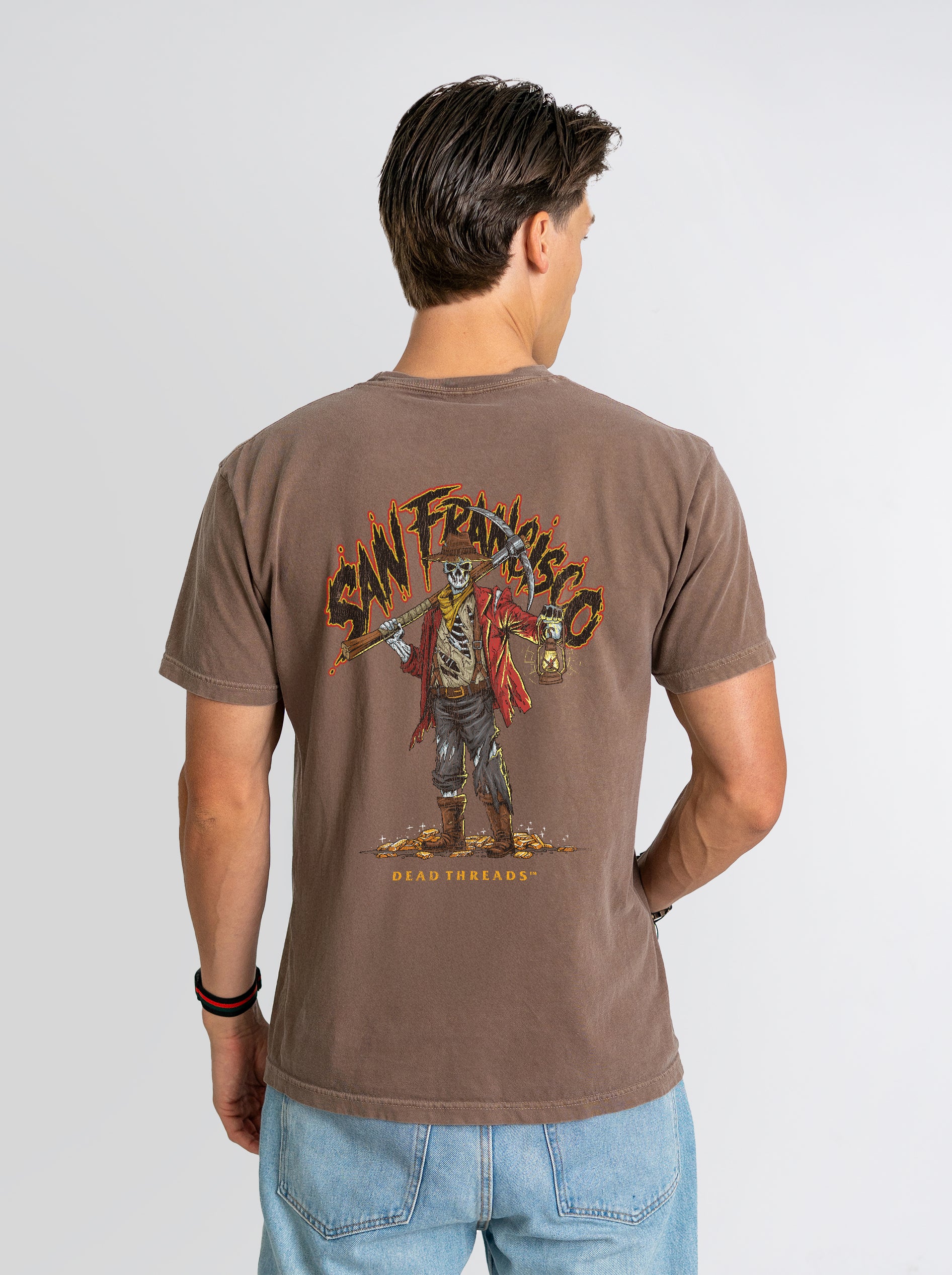 SAN FRANCISCO FOOTBALL v2 - “3 SKULL” PREMIUM T-SHIRT - Image 16