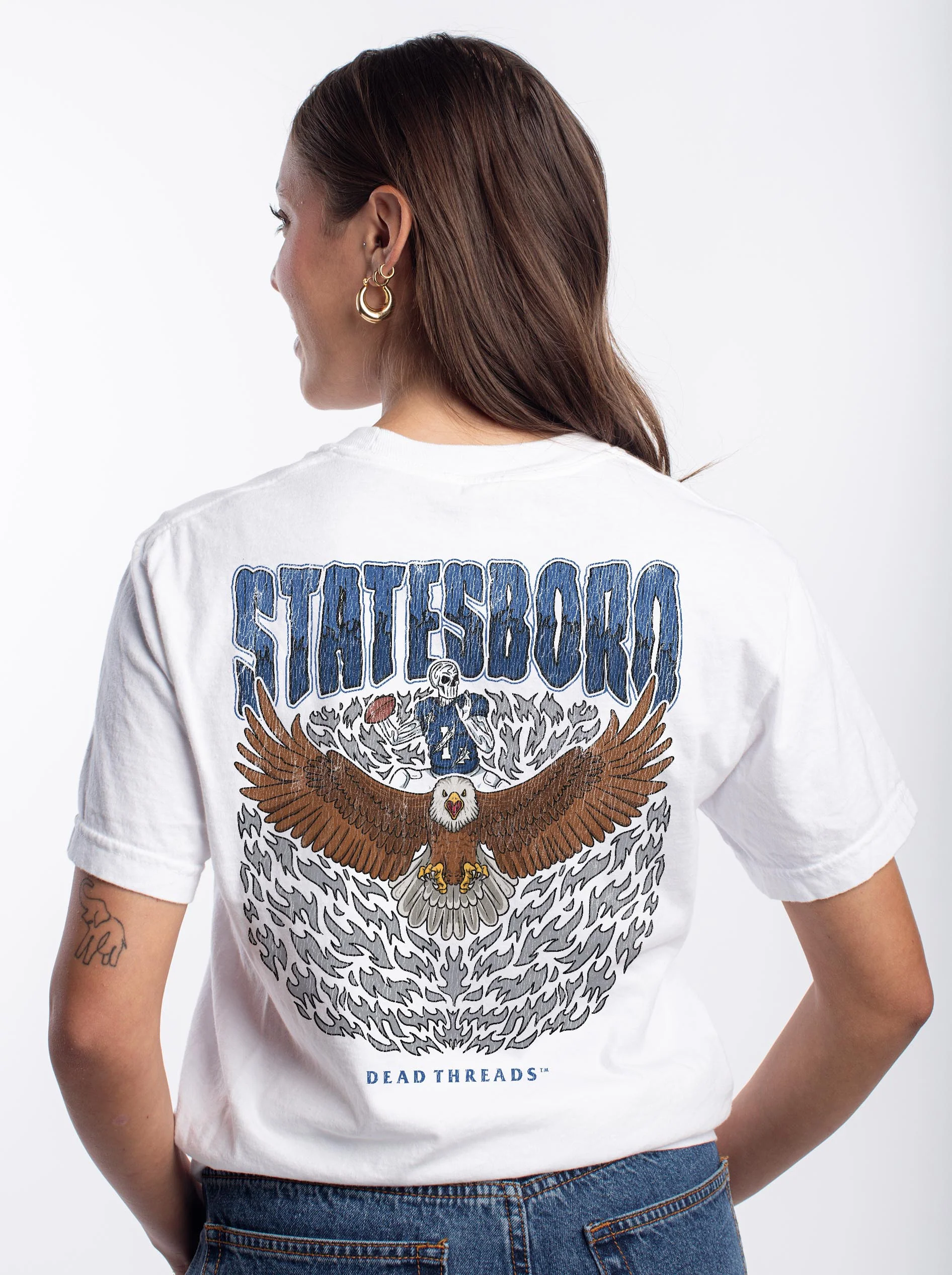 STATESBORO FOOTBALL - “DT ESSENTIAL" PREMIUM T-SHIRT - Image 9