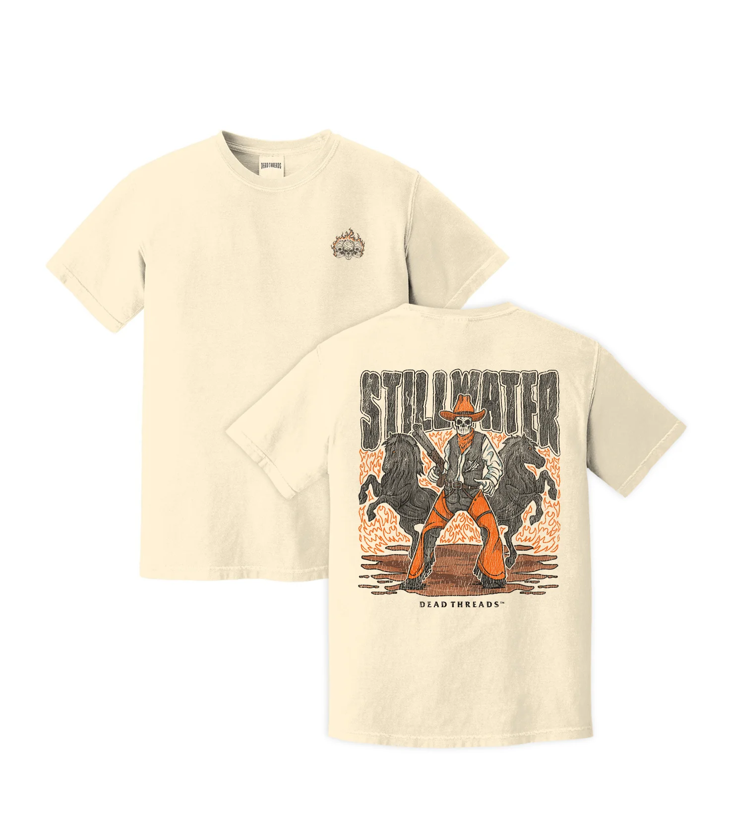 STILLWATER - “3 SKULL” PREMIUM T-SHIRT - Image 10