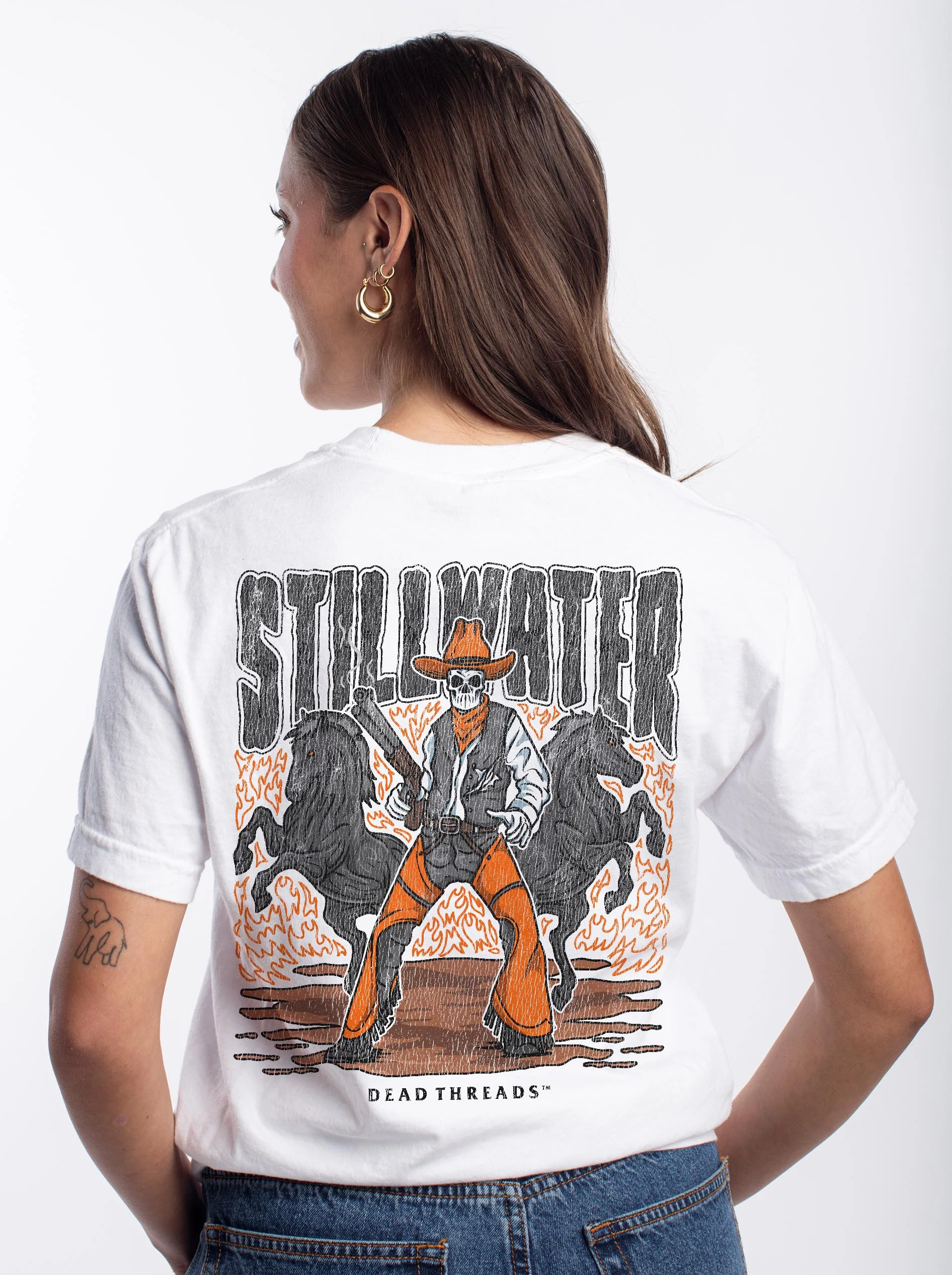 STILLWATER - “3 SKULL” PREMIUM T-SHIRT - Image 9